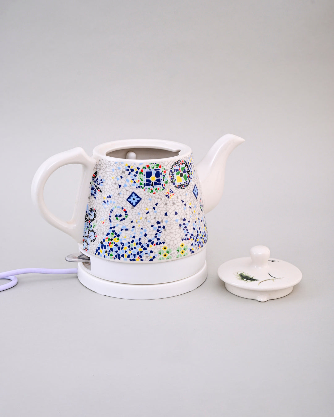 Mosaic Bliss Electric Ceramic Kettle