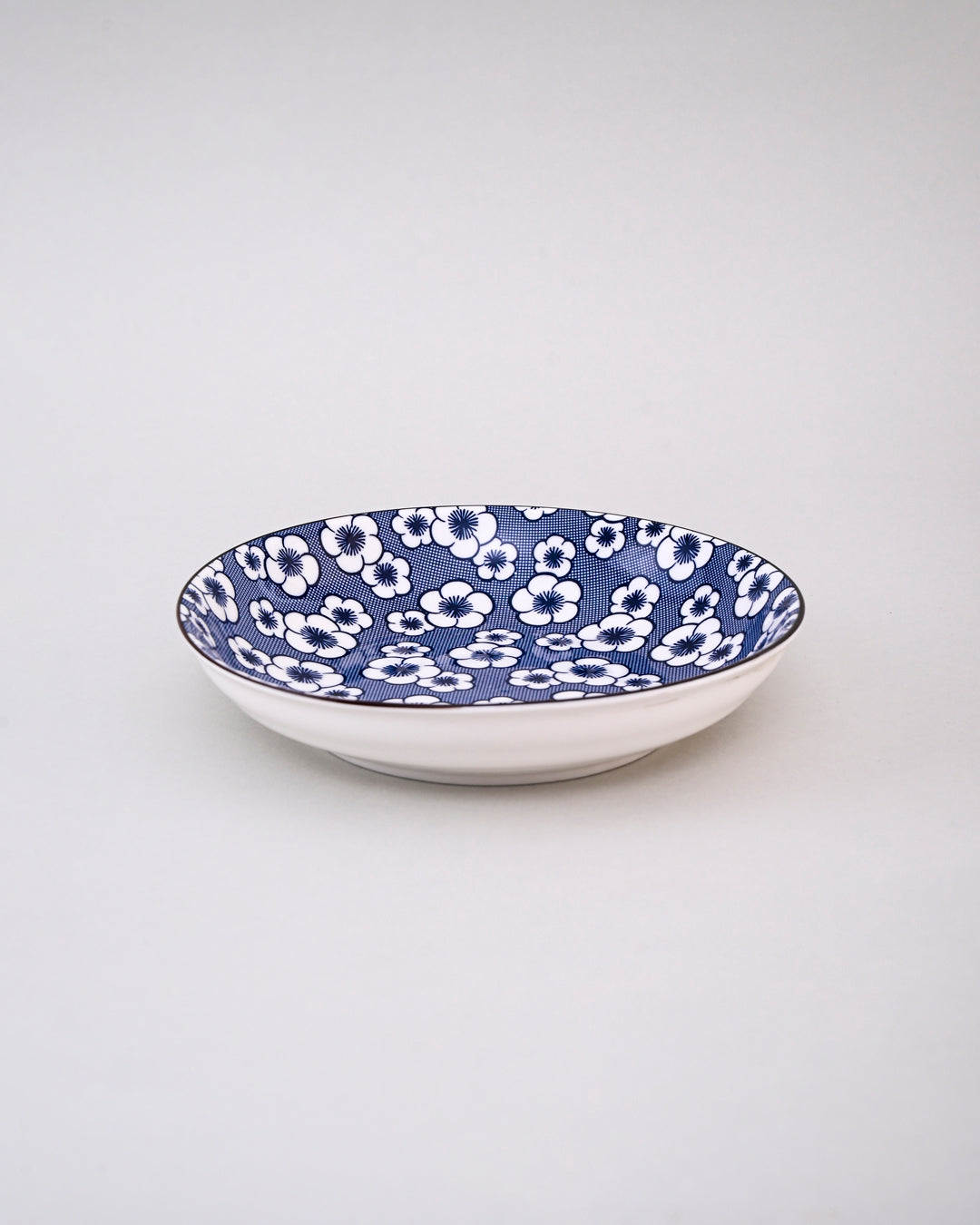 Indigo Blossom Harmony Pasta Bowl - Set Of 4