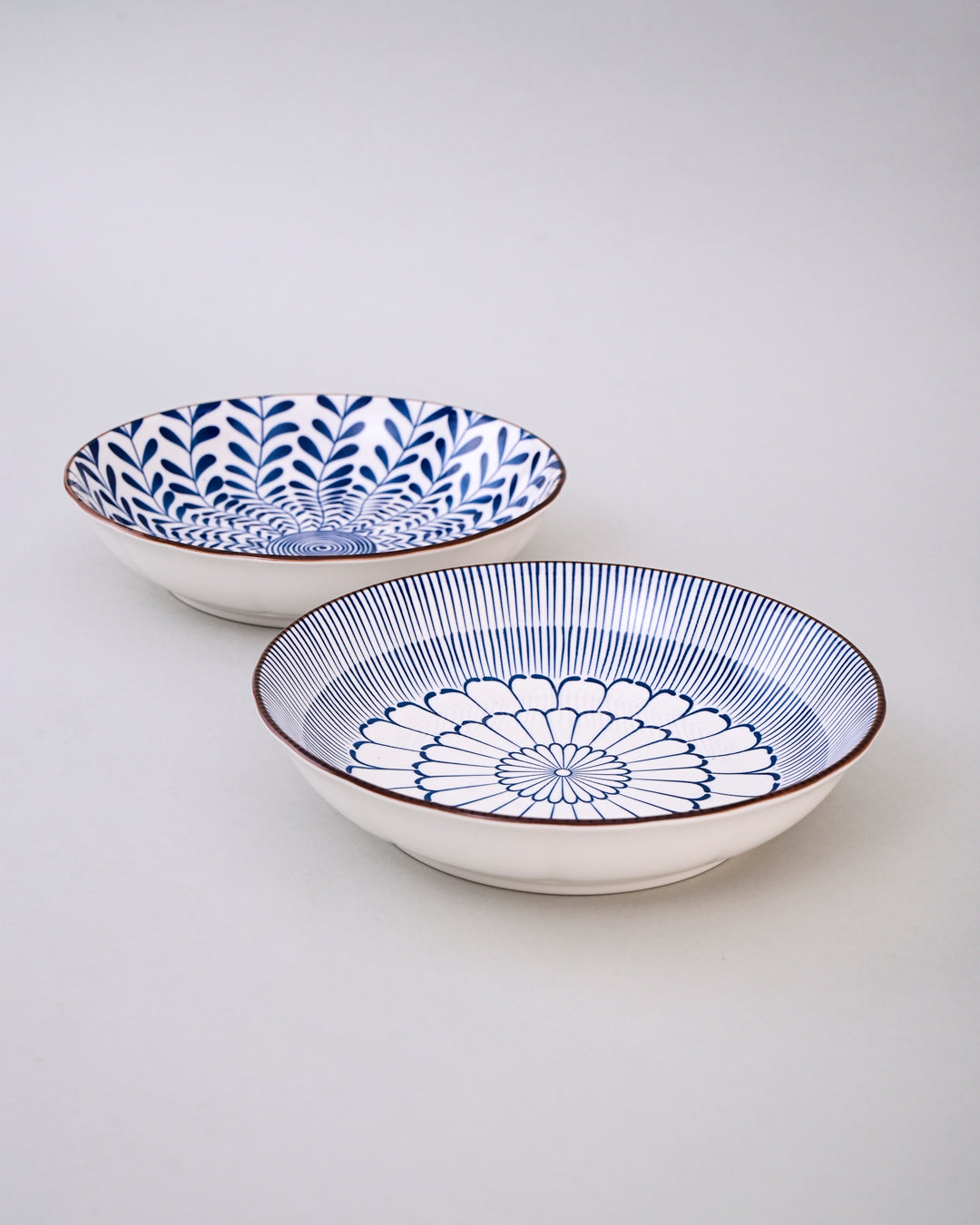 Radiant Stripes Pasta Bowl - Set Of 4