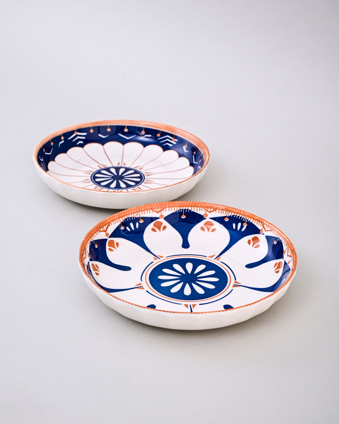 Royal Mandala Blossom Pasta Bowl - Set Of 4