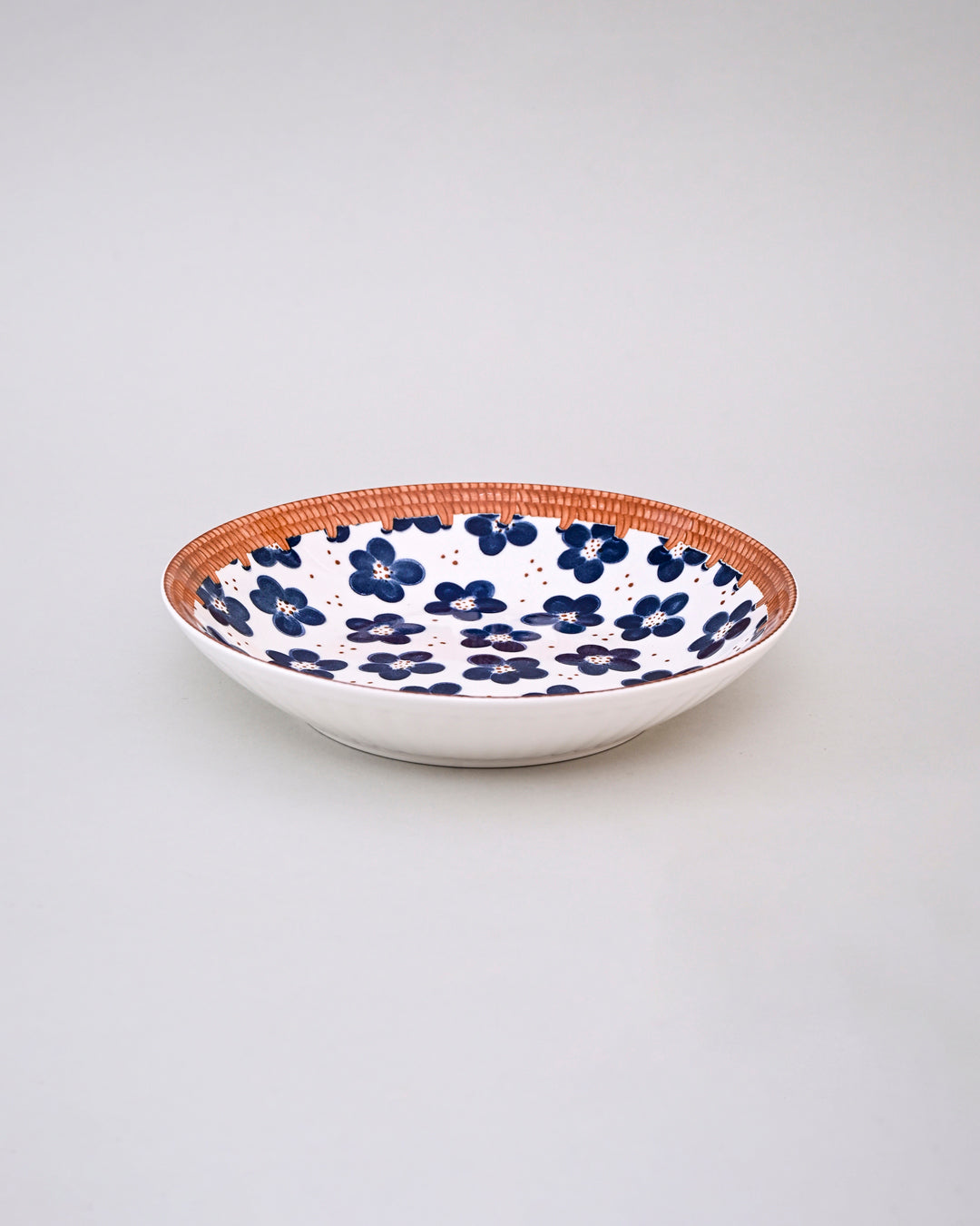 Floral Whimsy Pasta Bowl - Set Of 4