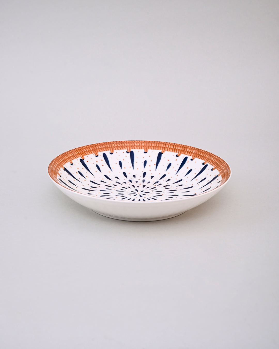Floral Whimsy Pasta Bowl - Set Of 4