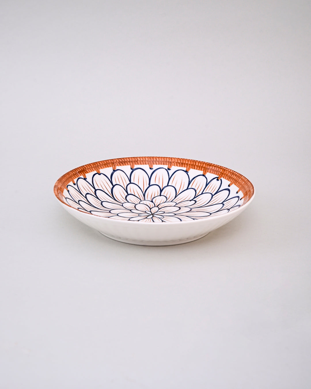 Floral Whimsy Pasta Bowl - Set Of 4