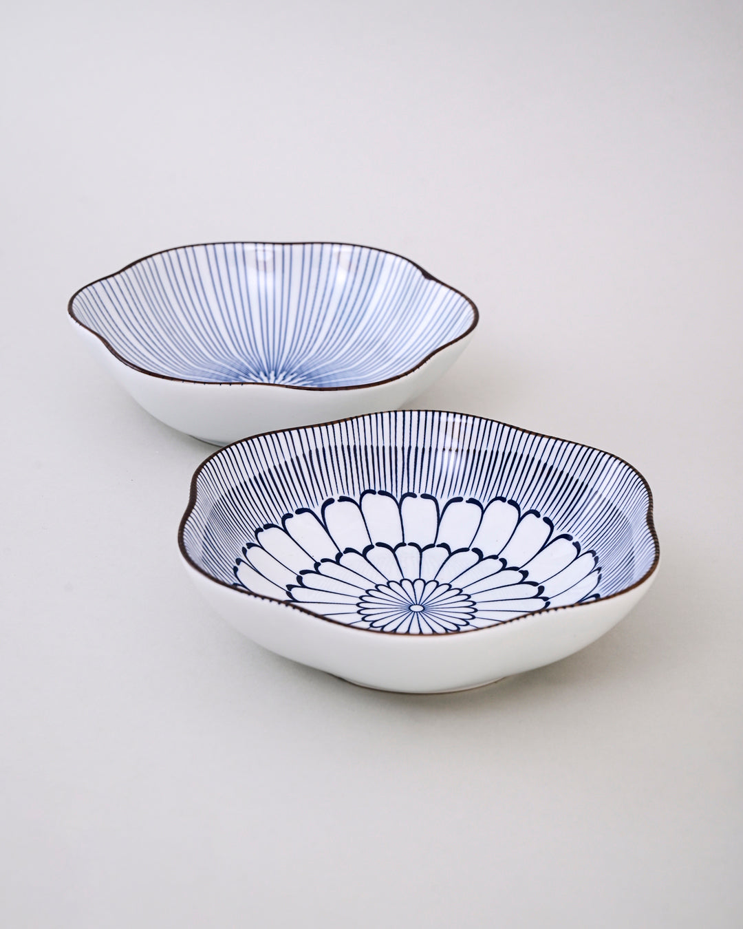 Blossom Radiance Scalloped Edge Bowl - Set Of 4