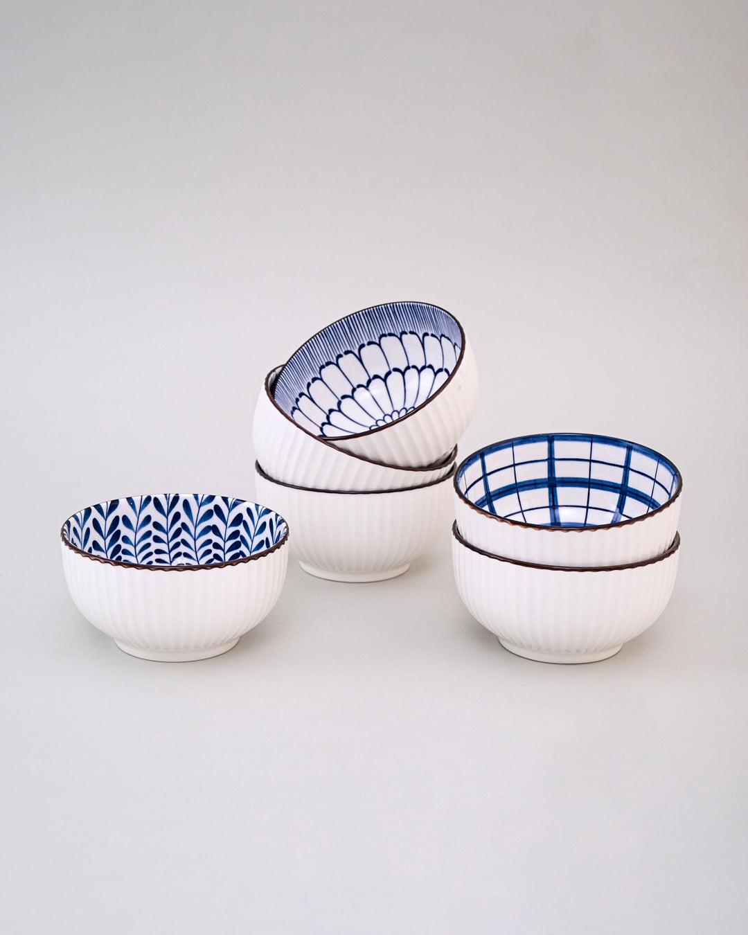 Blue Legacy Japanese-Style Bowl - Set Of 6
