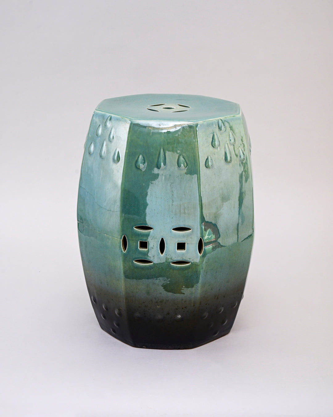 Forest Glaze Garden Stool