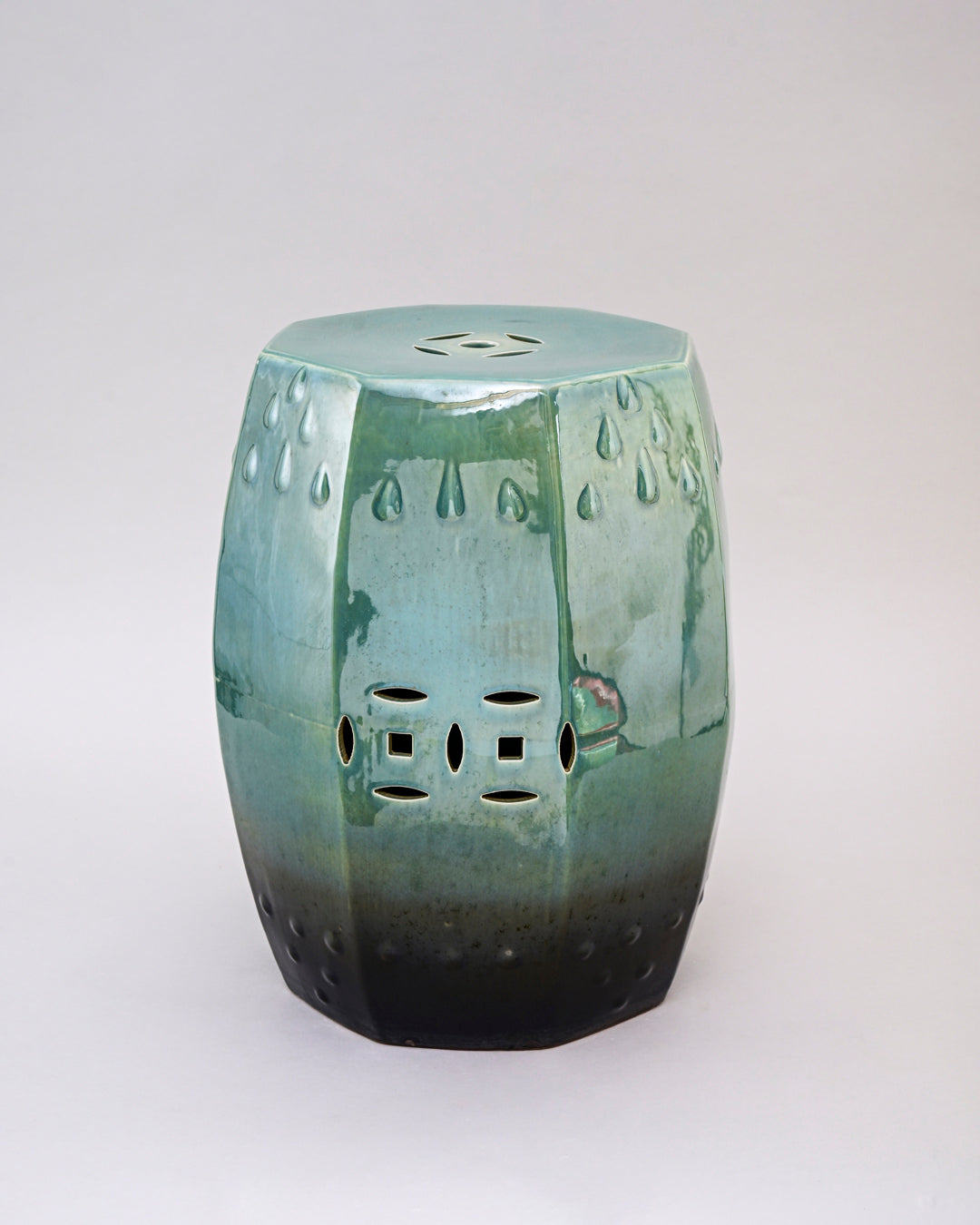 Forest Glaze Garden Stool