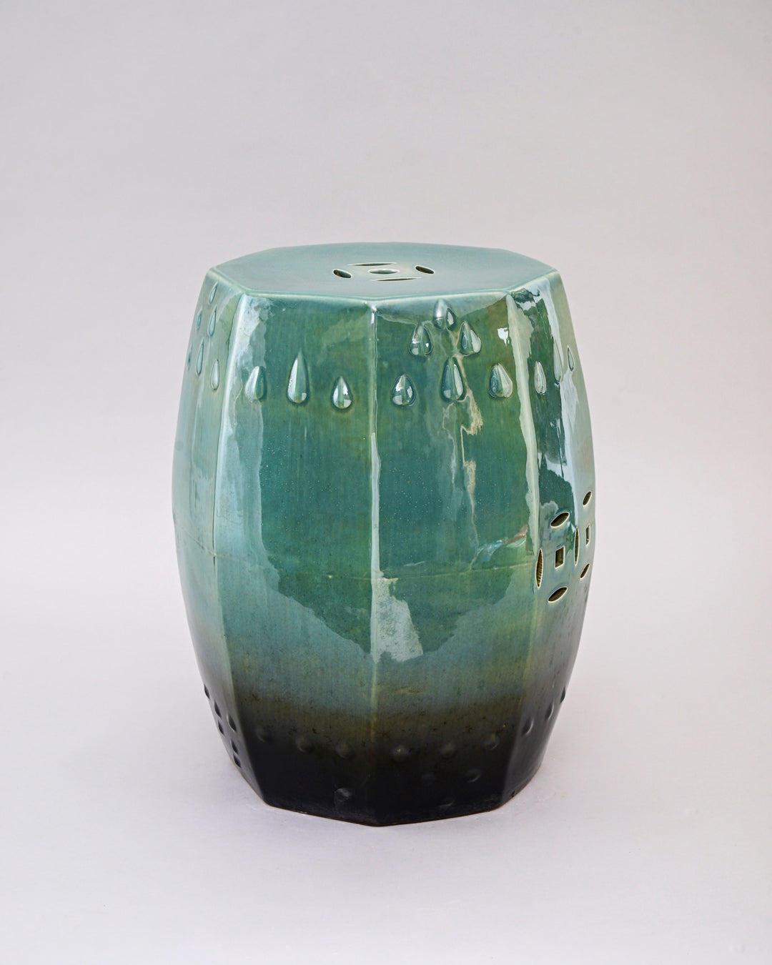 Forest Glaze Garden Stool