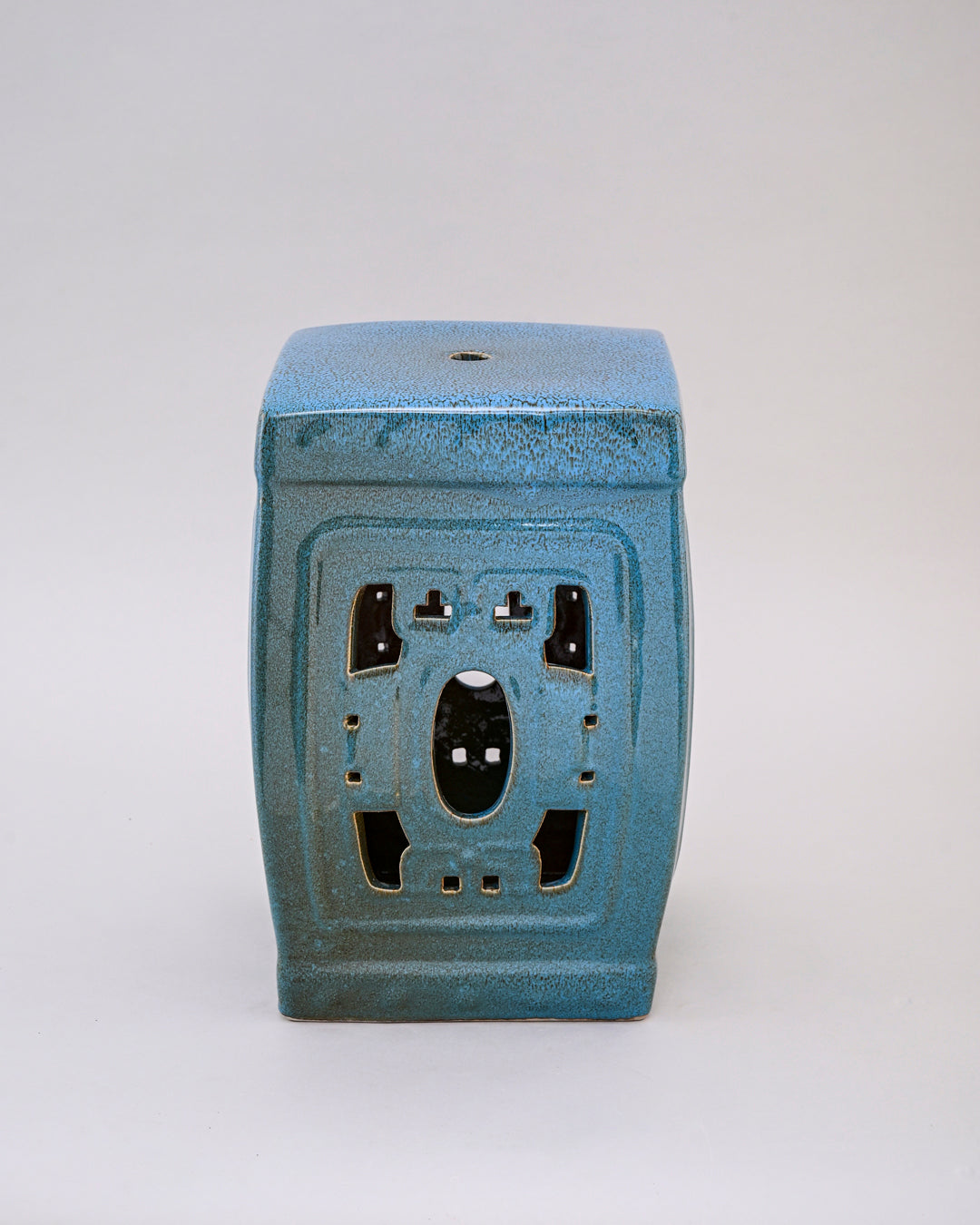 Imperial Blue Garden Stool