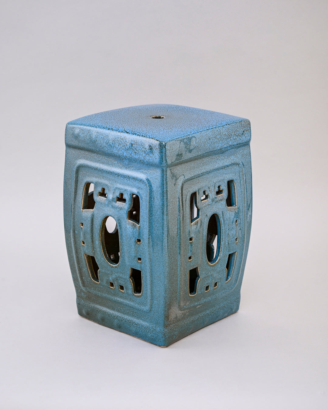 Imperial Blue Garden Stool