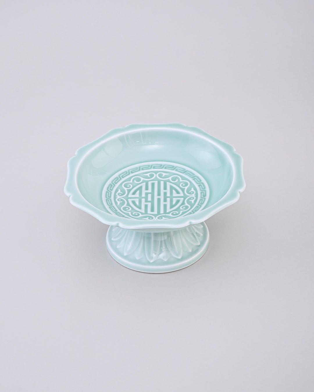 Celadon Green Glaze Cake Stand