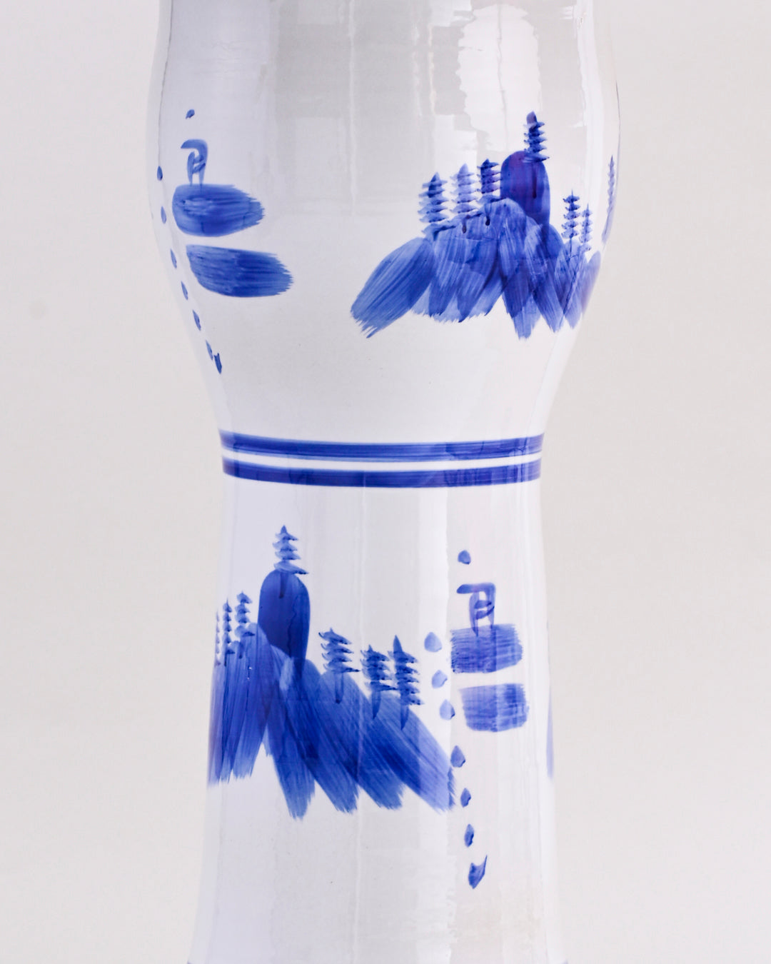 Blue & White Dynasties Hand Painted Center Table