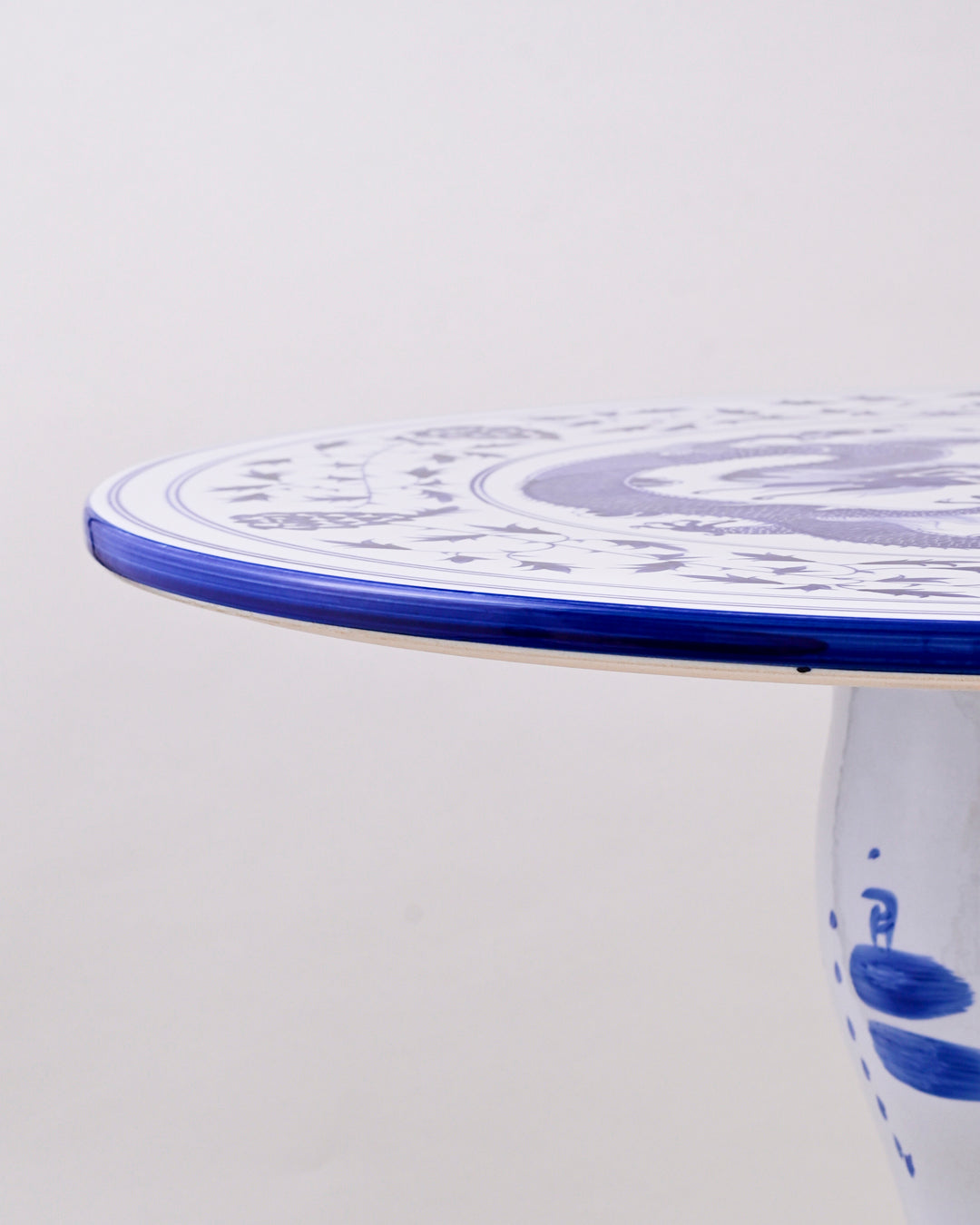 Blue & White Dynasties Hand Painted Center Table