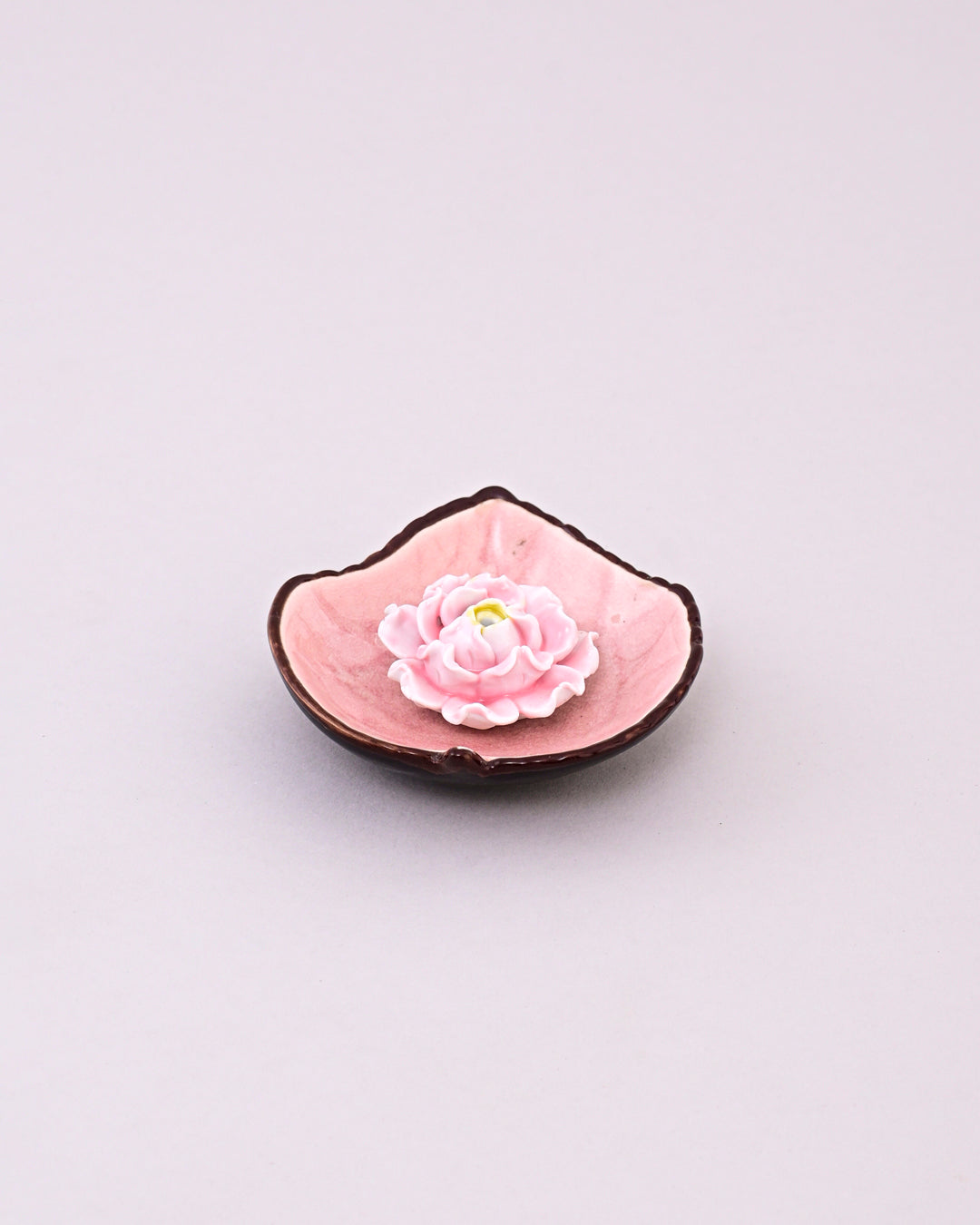 Blossom Serenity Incense Holder - Light Pink Flower