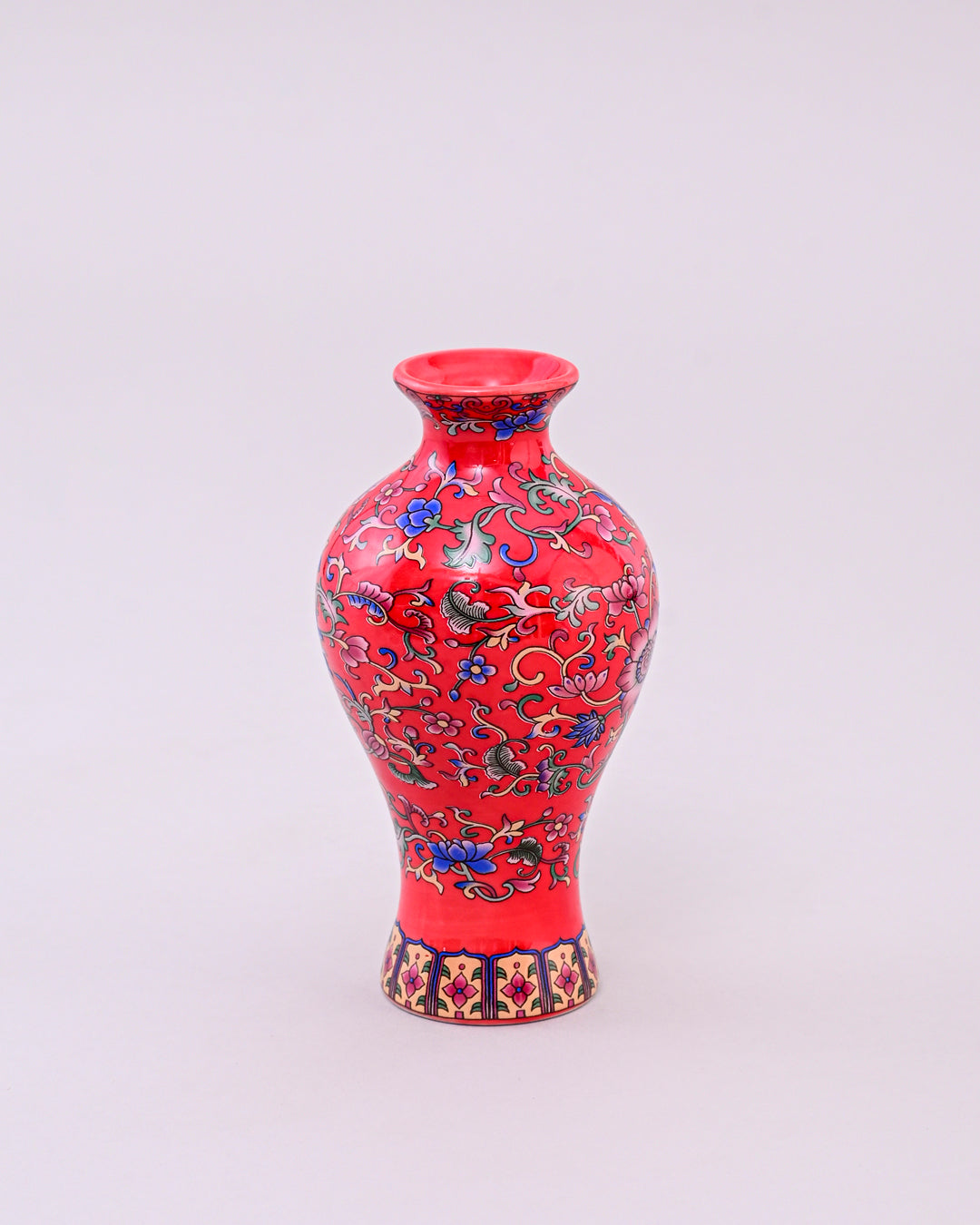 Royal Red Garden Ensembleb Vase - Set Of 3