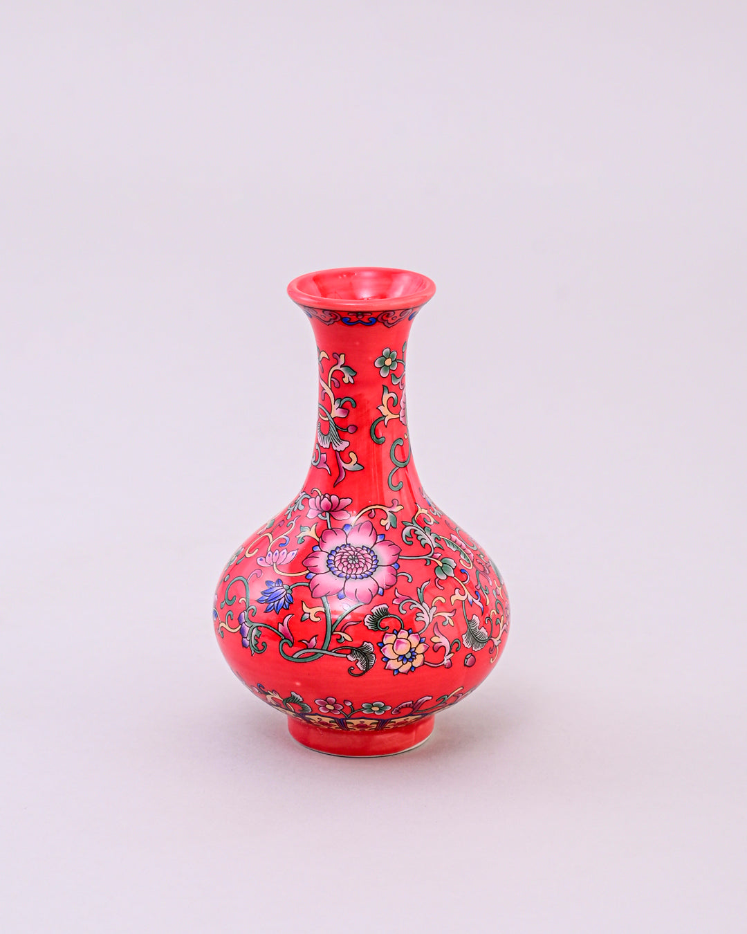 Royal Red Garden Ensembleb Vase - Set Of 3