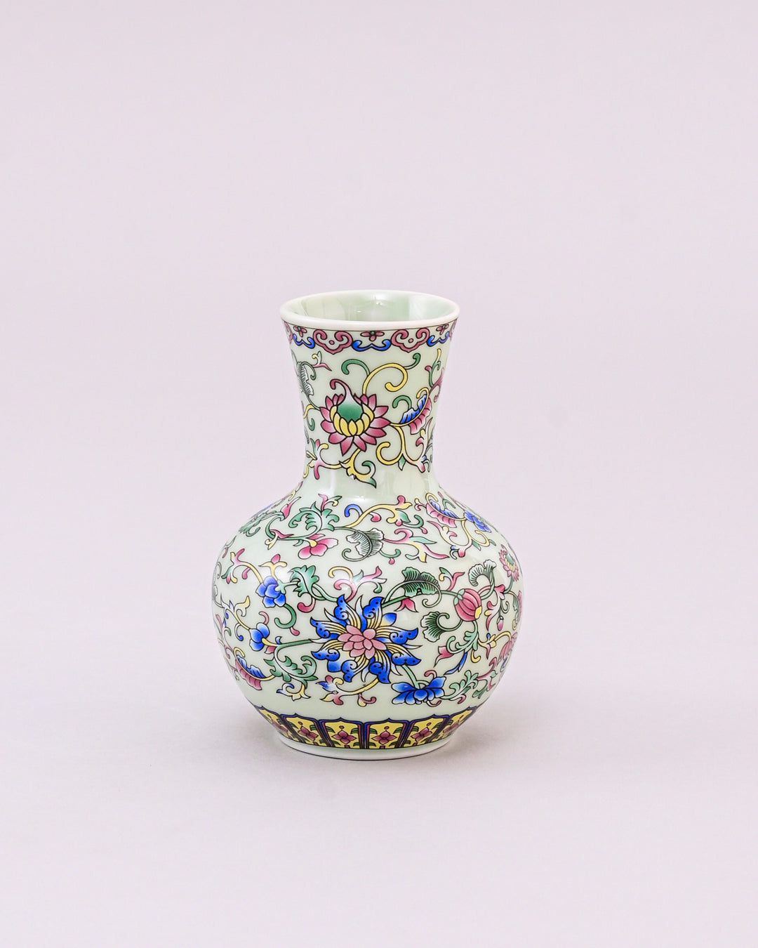 Famille Verte Garden Blossom Vase - Set Of 3