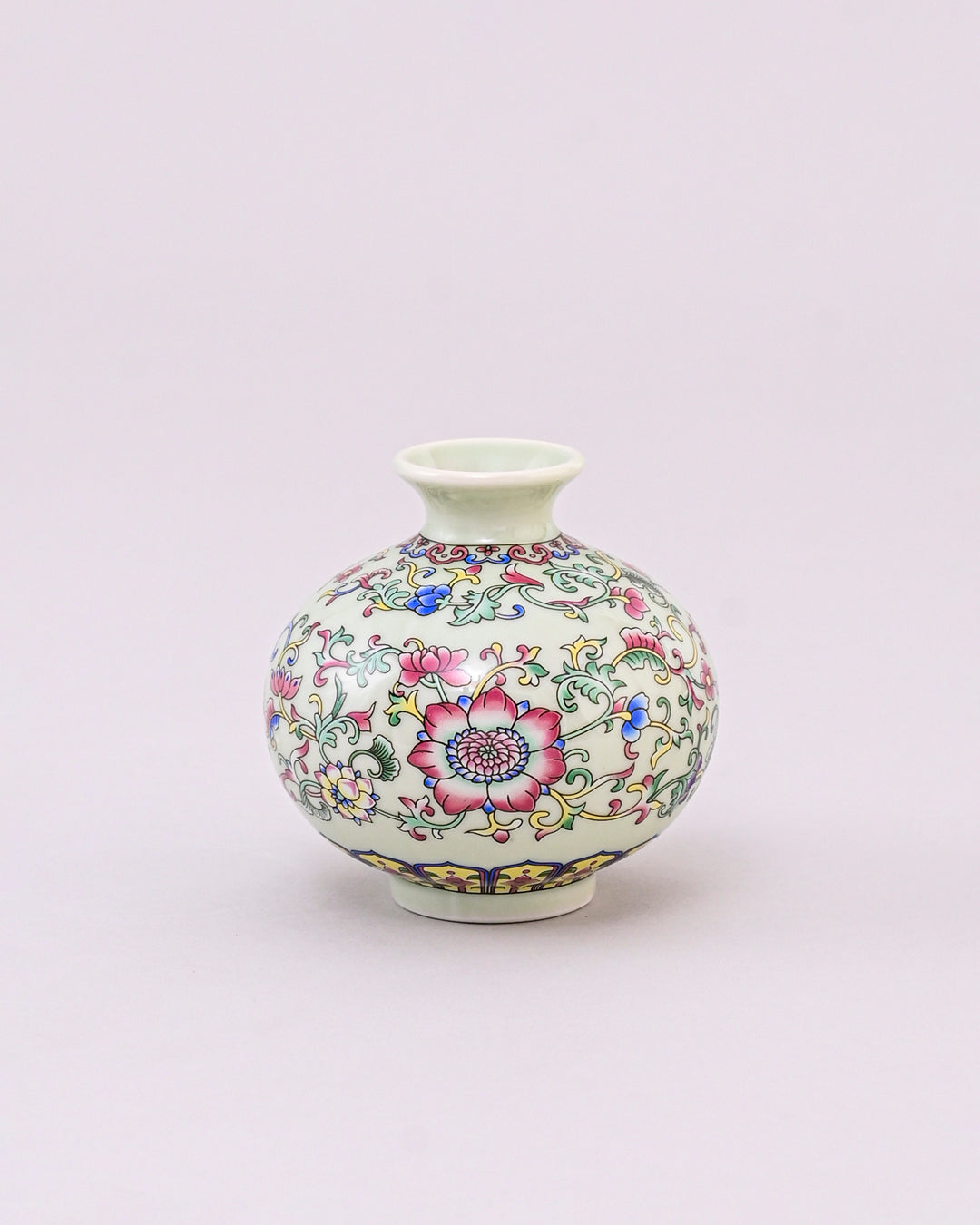 Famille Verte Garden Blossom Vase - Set Of 3
