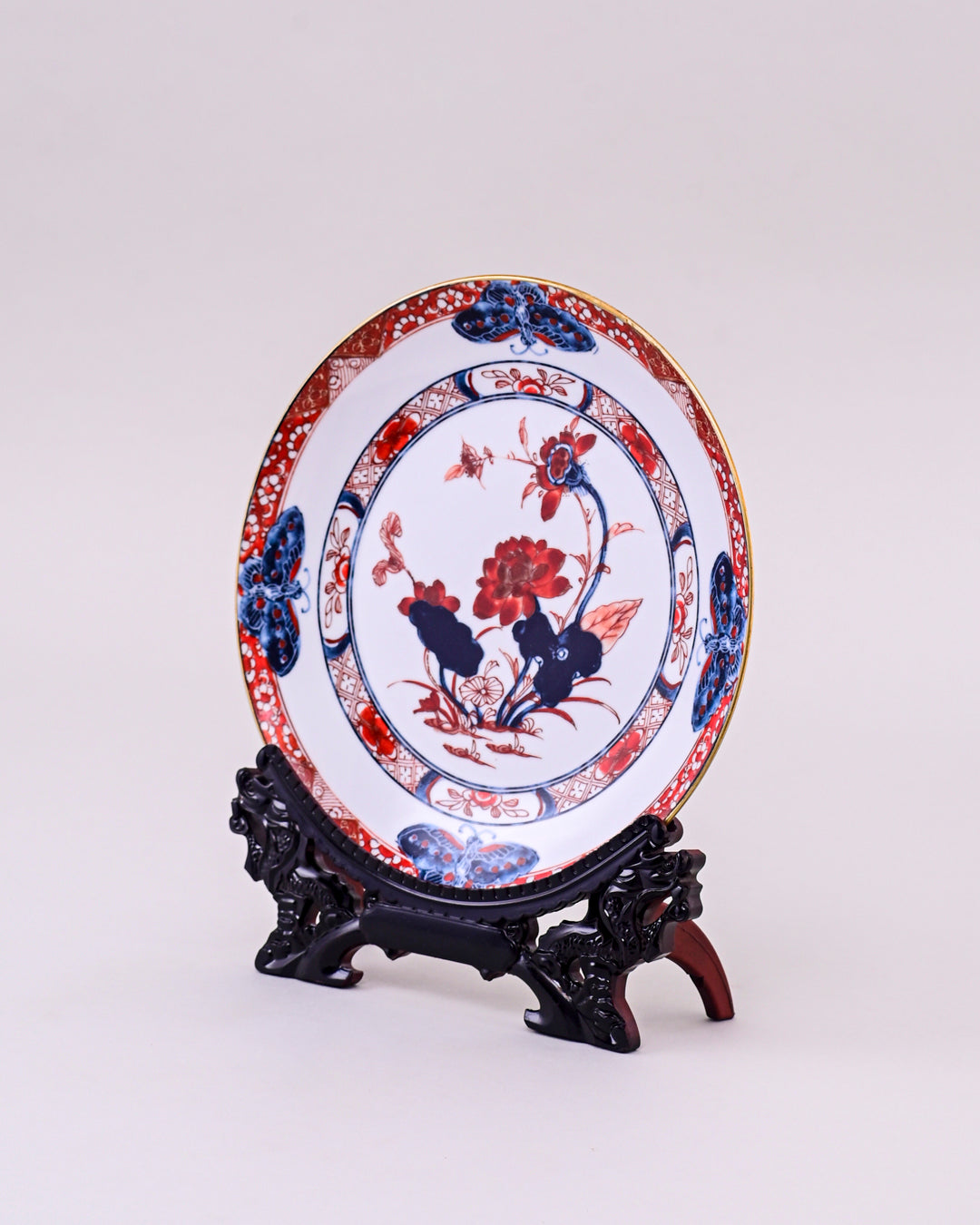 Oriental Imari Garden Decorative Plate - 10"