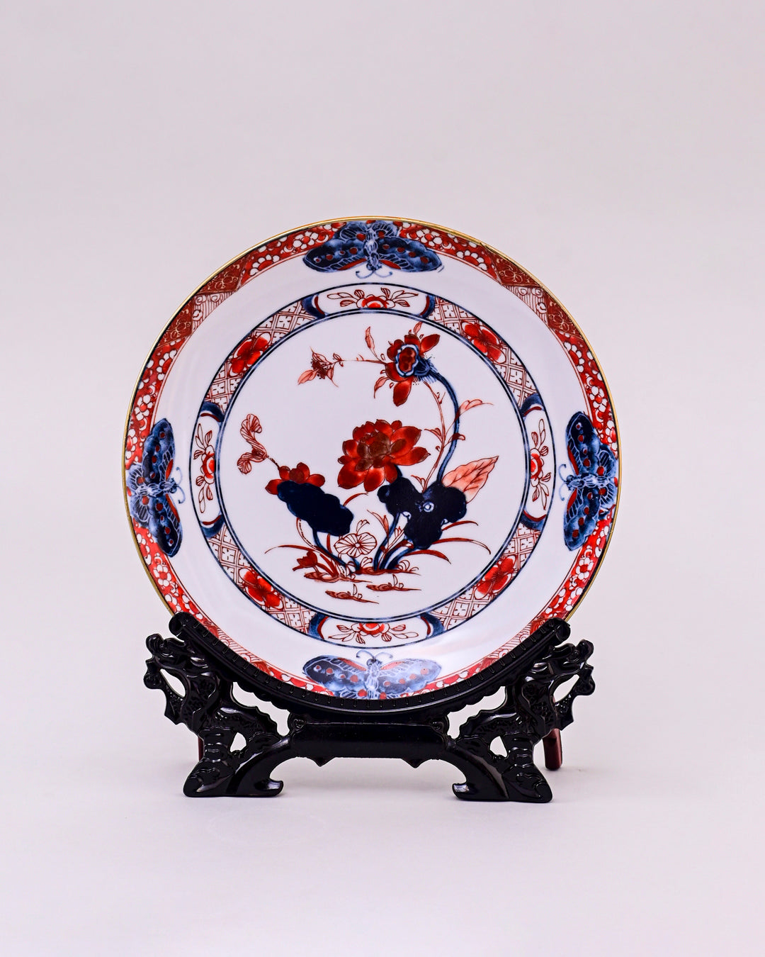 Oriental Imari Garden Decorative Plate - 10"