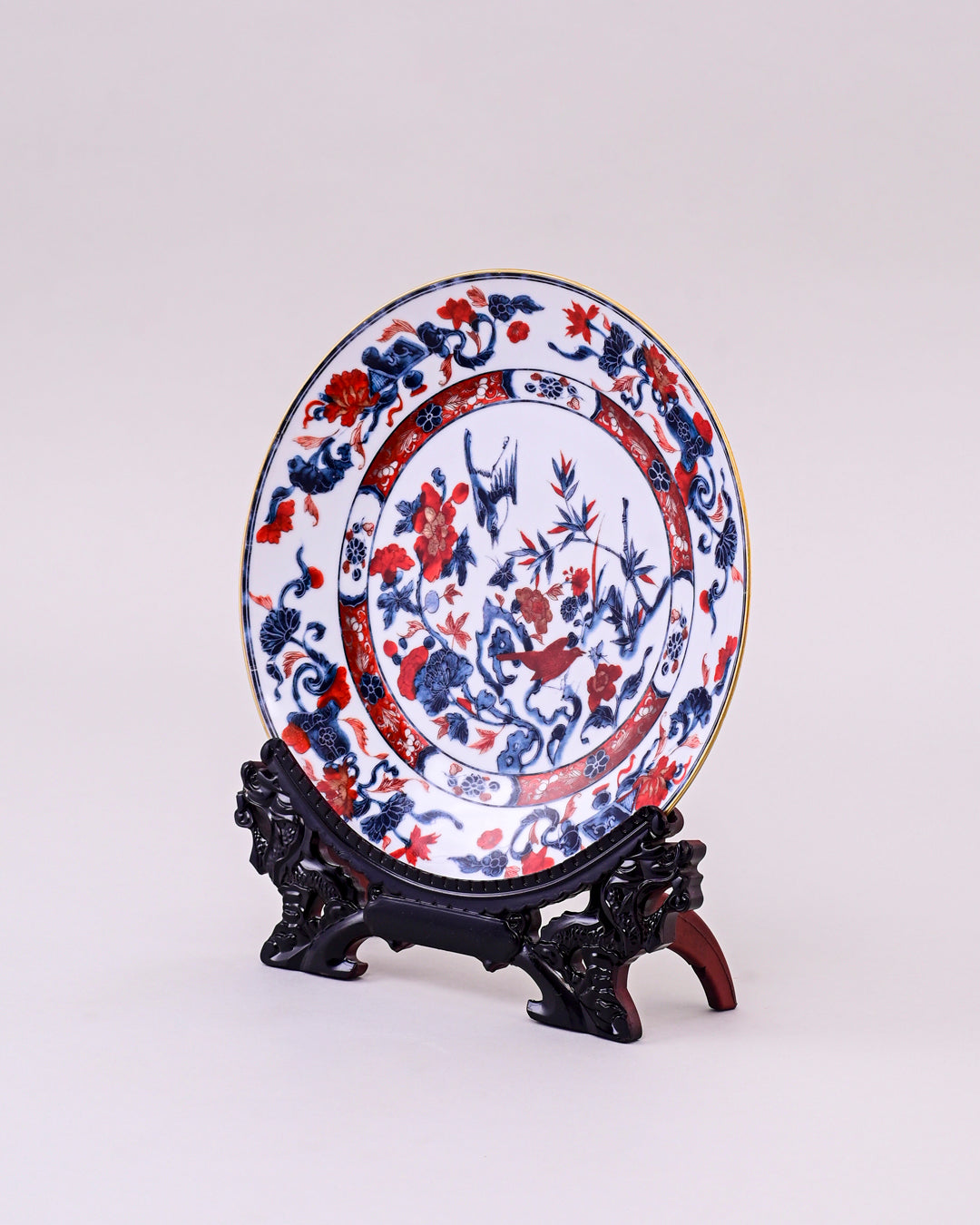 Oriental Imari Garden Decorative Plate - 10"