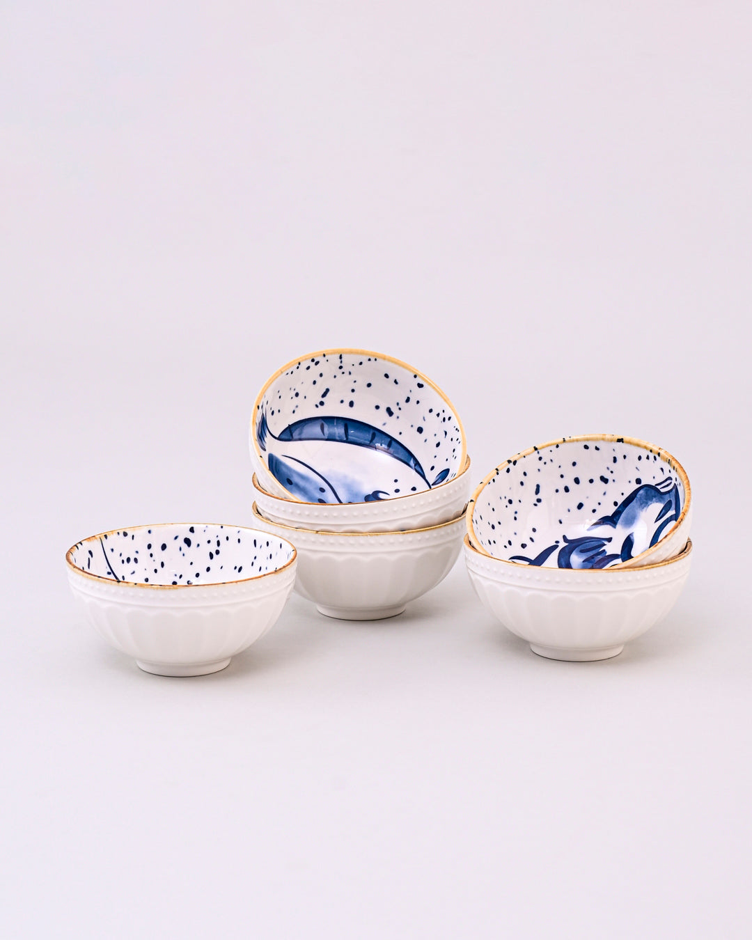 Blue Legacy Japanese-Style Bowl - Set Of 6