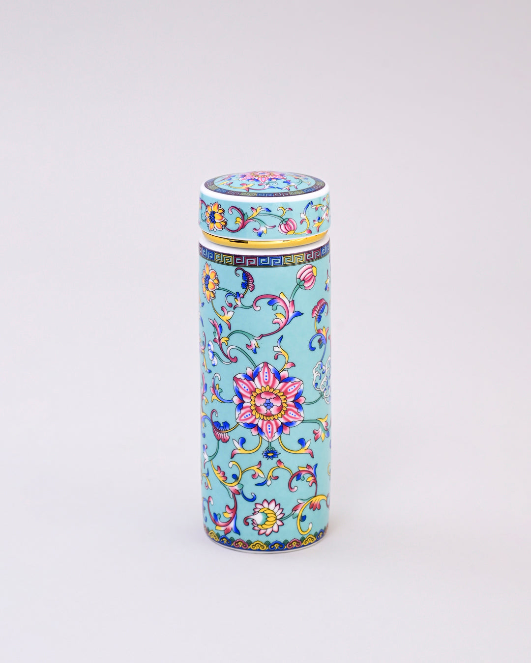 Ceramic Travel Flask - Blue