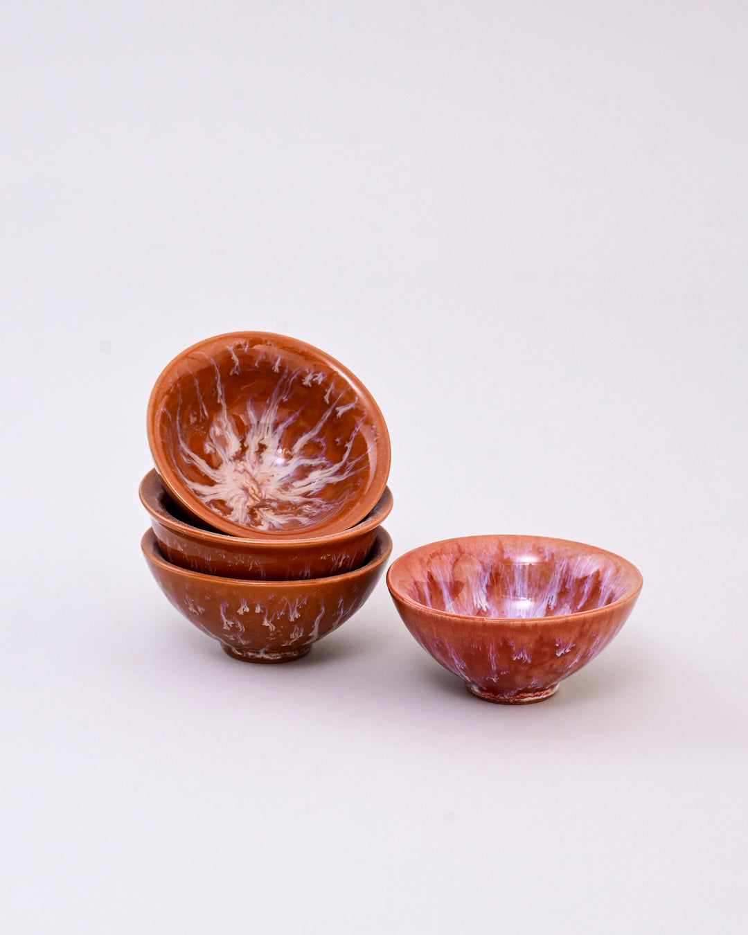 Rose Mist Ceramic Dip Bowl