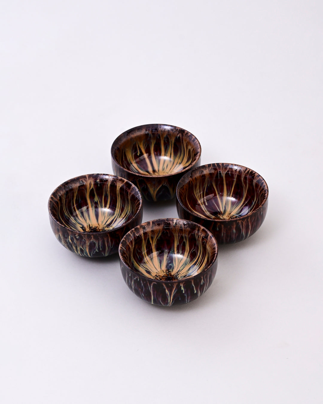 Bohemian Glaze Touch Ceramic Dip Bowl
