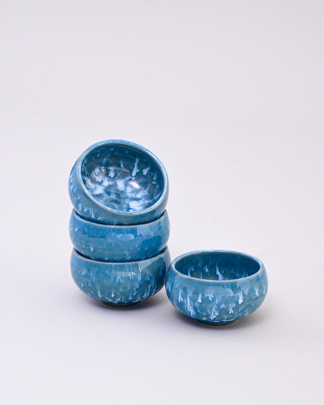 Sky Glaze Ceramic Dip Bowl