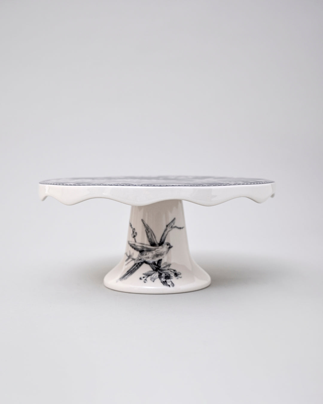 Royal Blue Floral Cake Stand