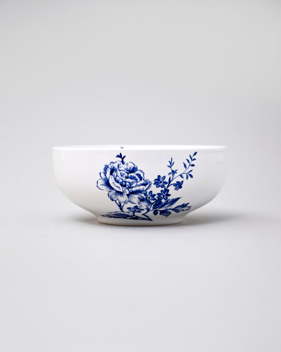 Azure Bloom Ceramic Dinner Set - 21 Piece
