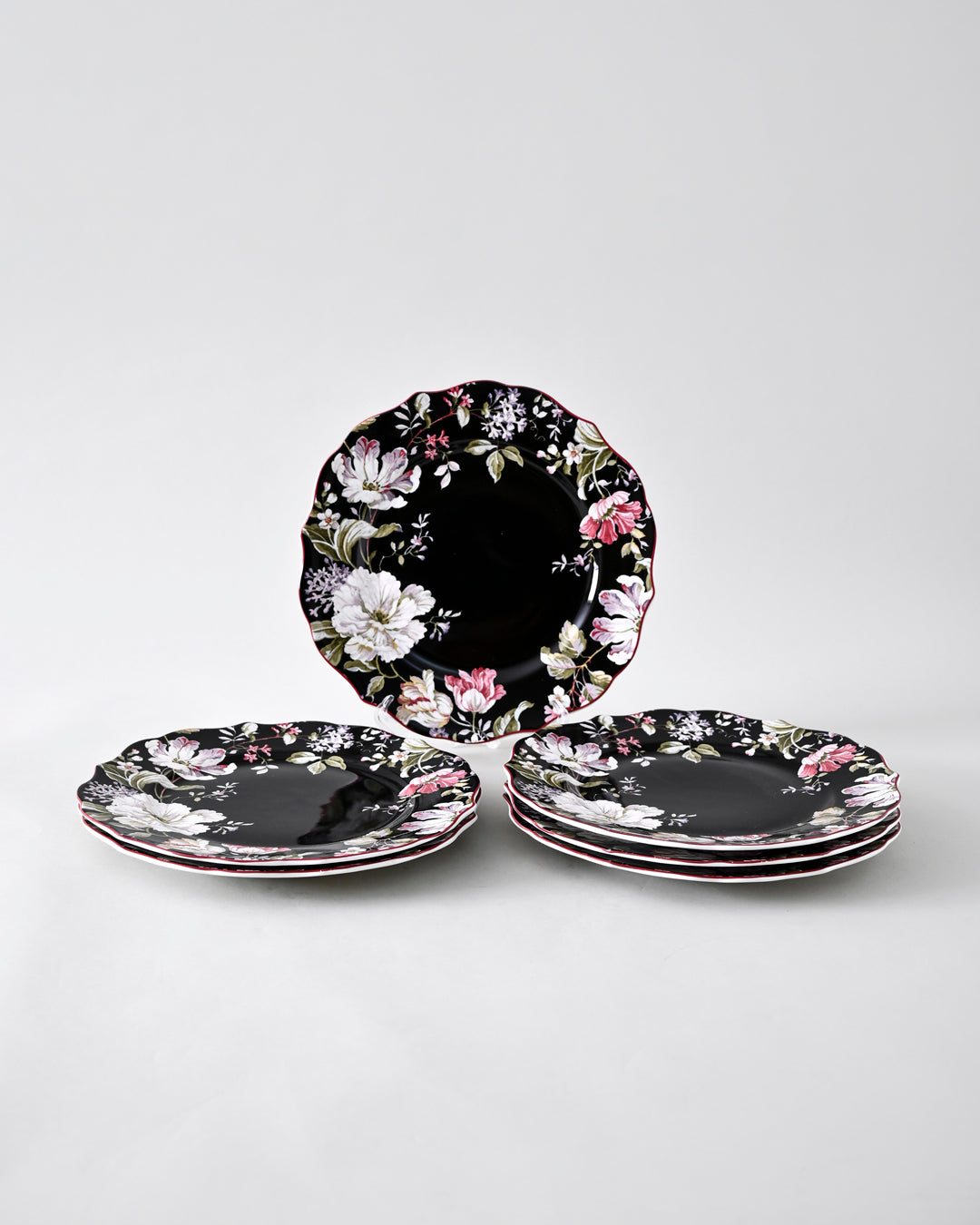 Gisela Black Dinner Plate