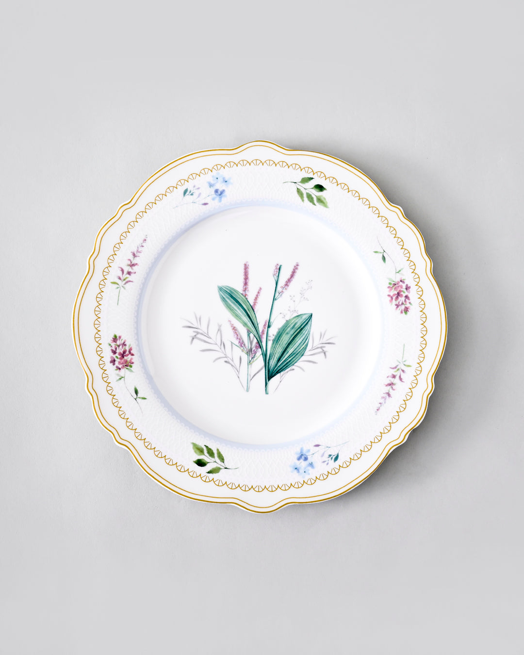 Botanical Grace Ceramic Dinner Set - 22 Piece