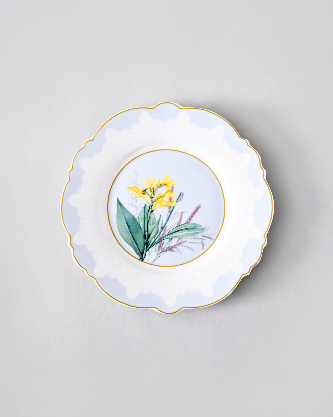 Botanical Grace Ceramic Dinner Set - 22 Piece