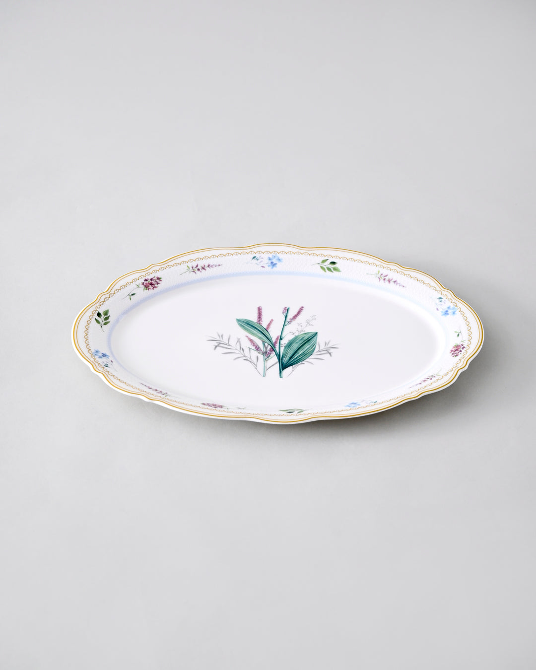 Botanical Grace Ceramic Dinner Set - 22 Piece