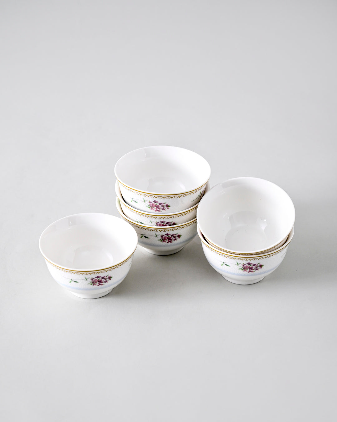 Botanical Grace Ceramic Dinner Set - 22 Piece