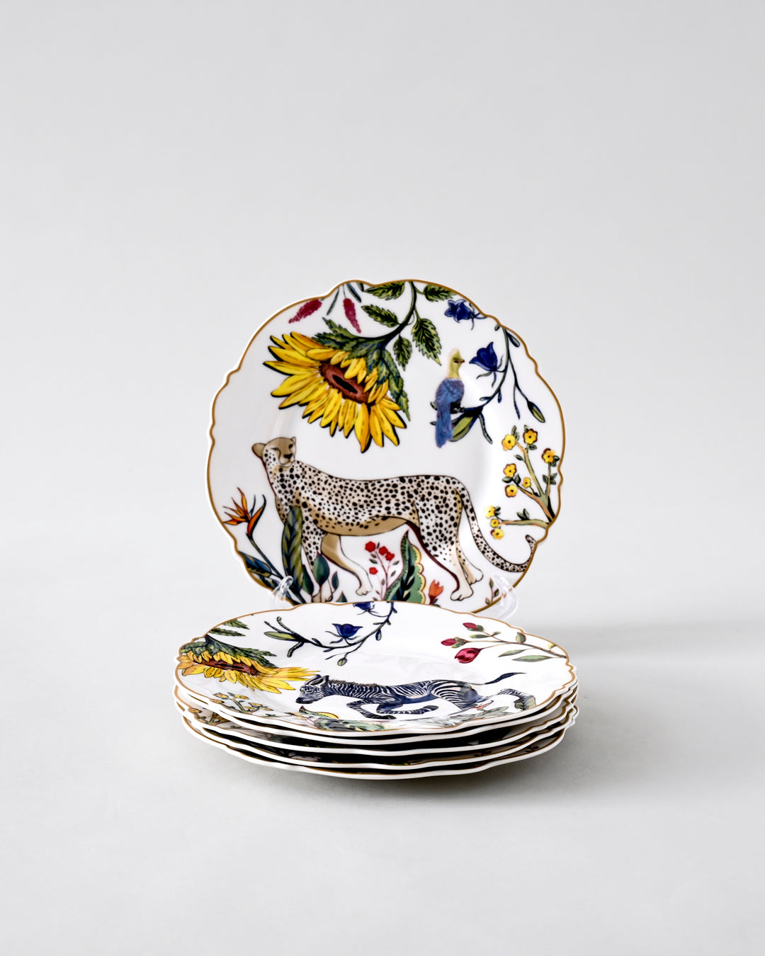 Blooming Elegance Floral Dinner Set - 22 Piece