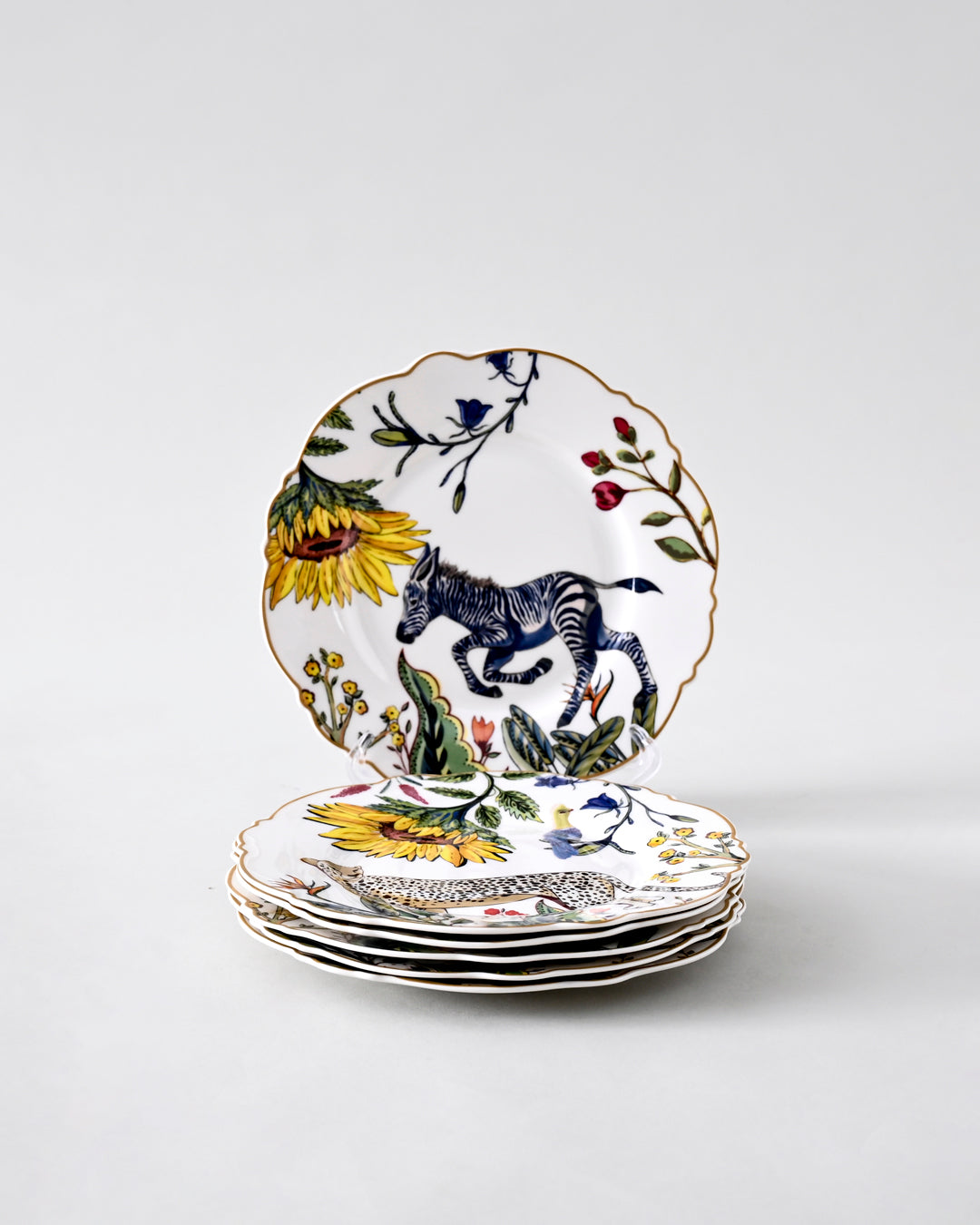 Blooming Elegance Floral Dinner Set - 22 Piece