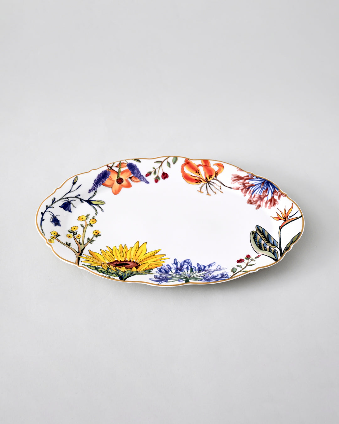 Blooming Elegance Floral Dinner Set - 22 Piece
