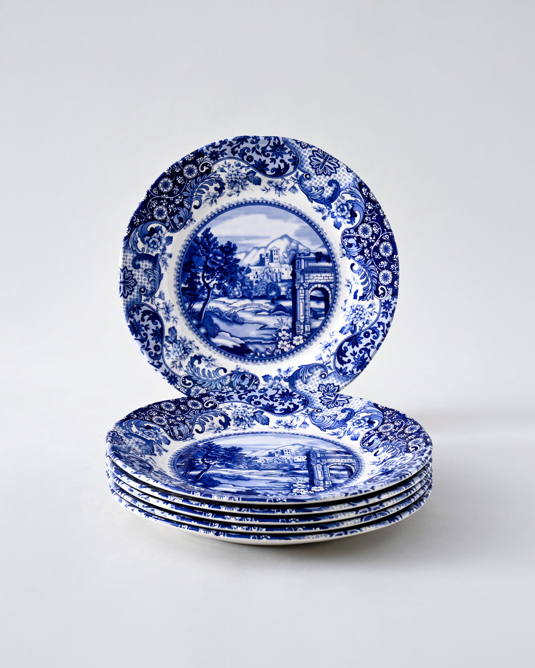 Roman Light Blue Dinner Set - 28 Piece