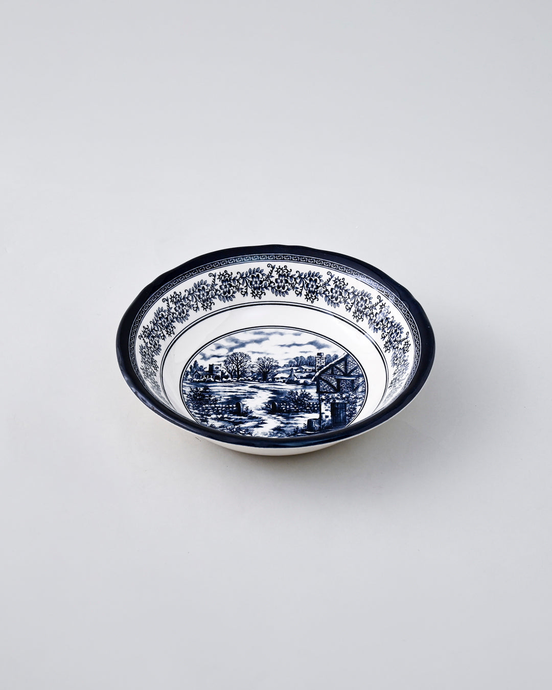 Halcyon Blue Ceramic Dinner Set - 28 Piece