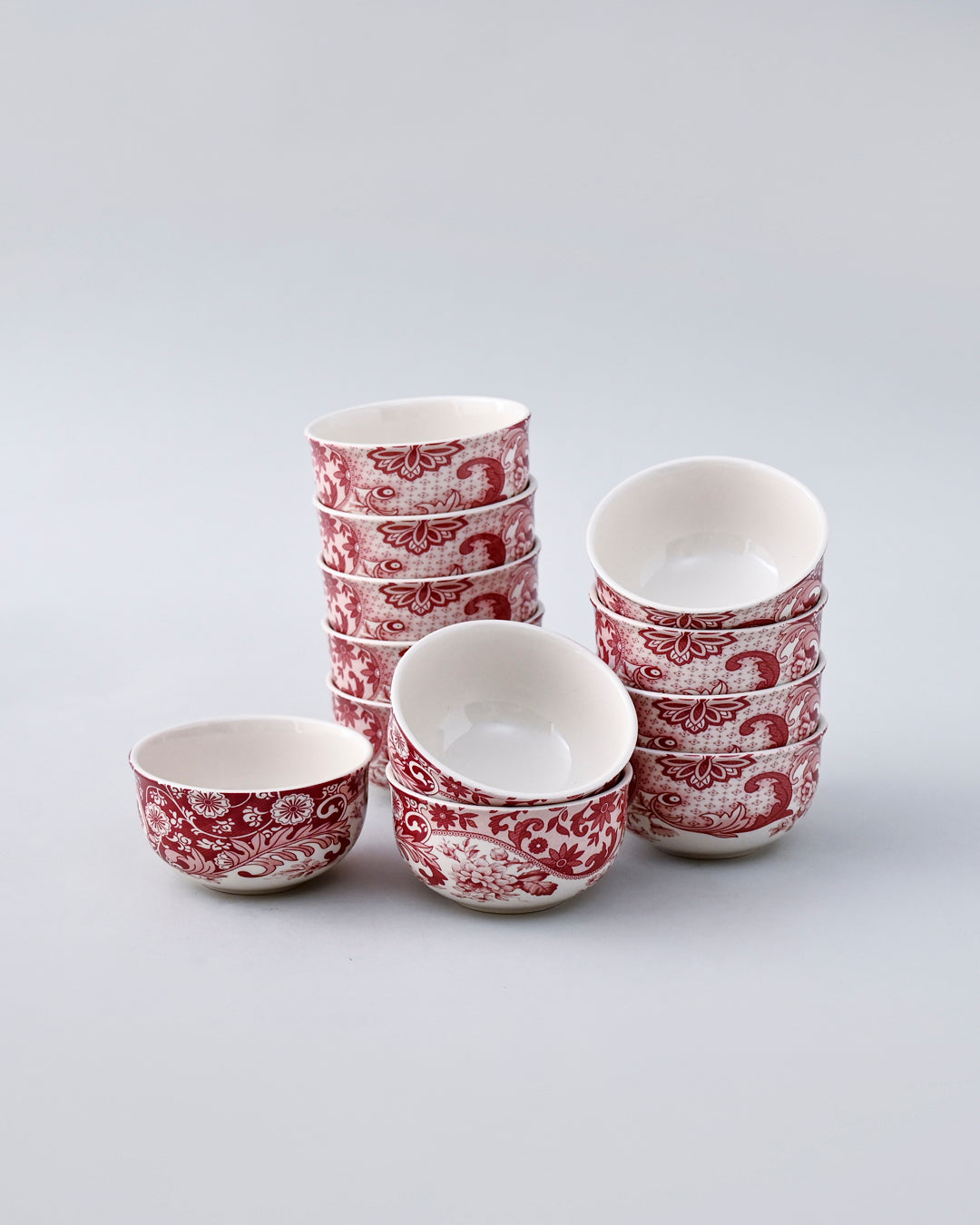 Roman Pink Ceramic Dinner Set - 28 Piece