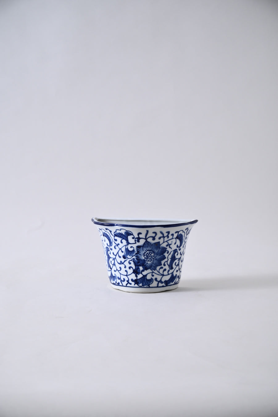 Blue Vine Charm Wall Vase - Set Of 3