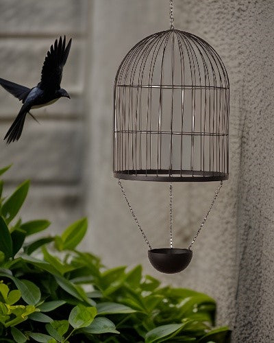 Decorative Hanging Cage Planter - Medium - The Decor Kart