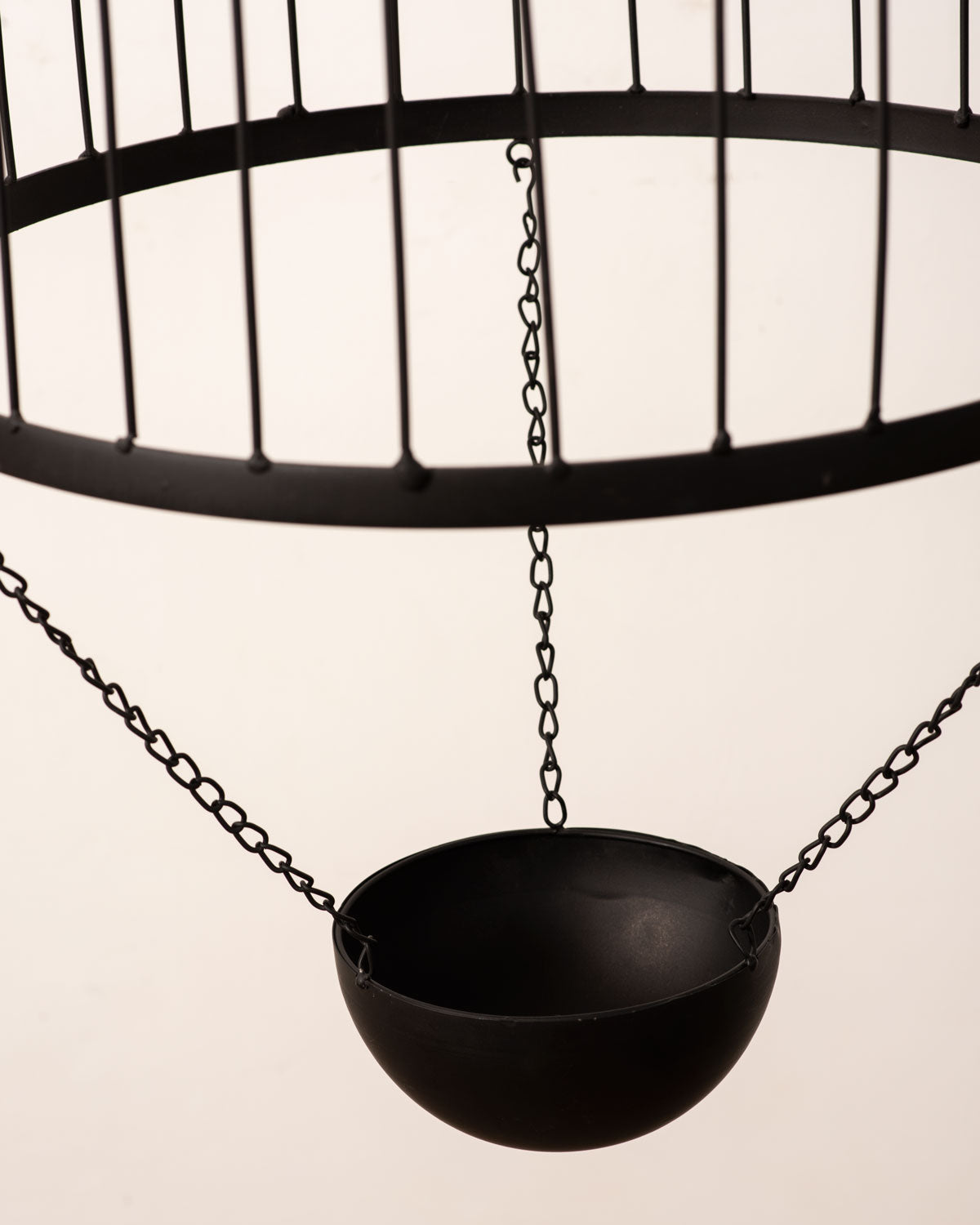 Decorative Hanging Cage Planter - Medium - The Decor Kart