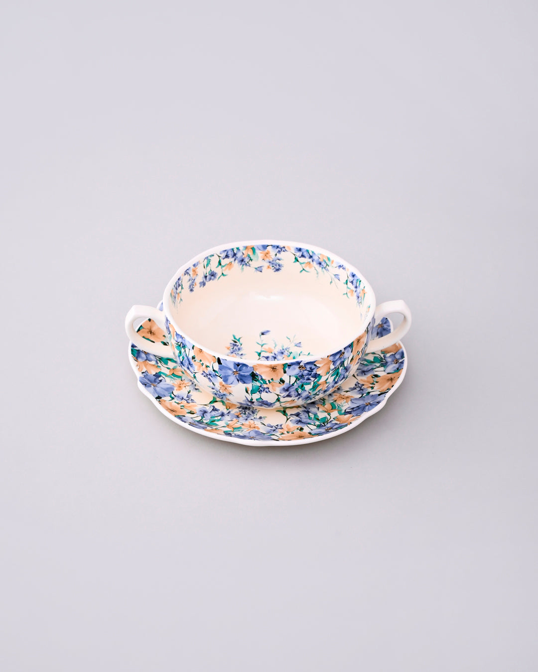 Florette Double Handle Soup Cup