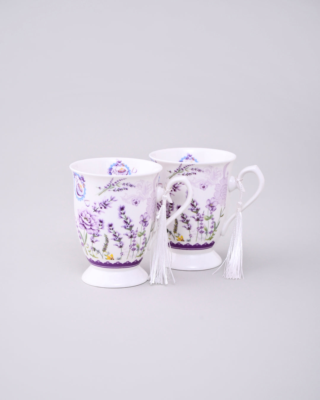 Lavender Blossom Coffee Mug - Set Of 2