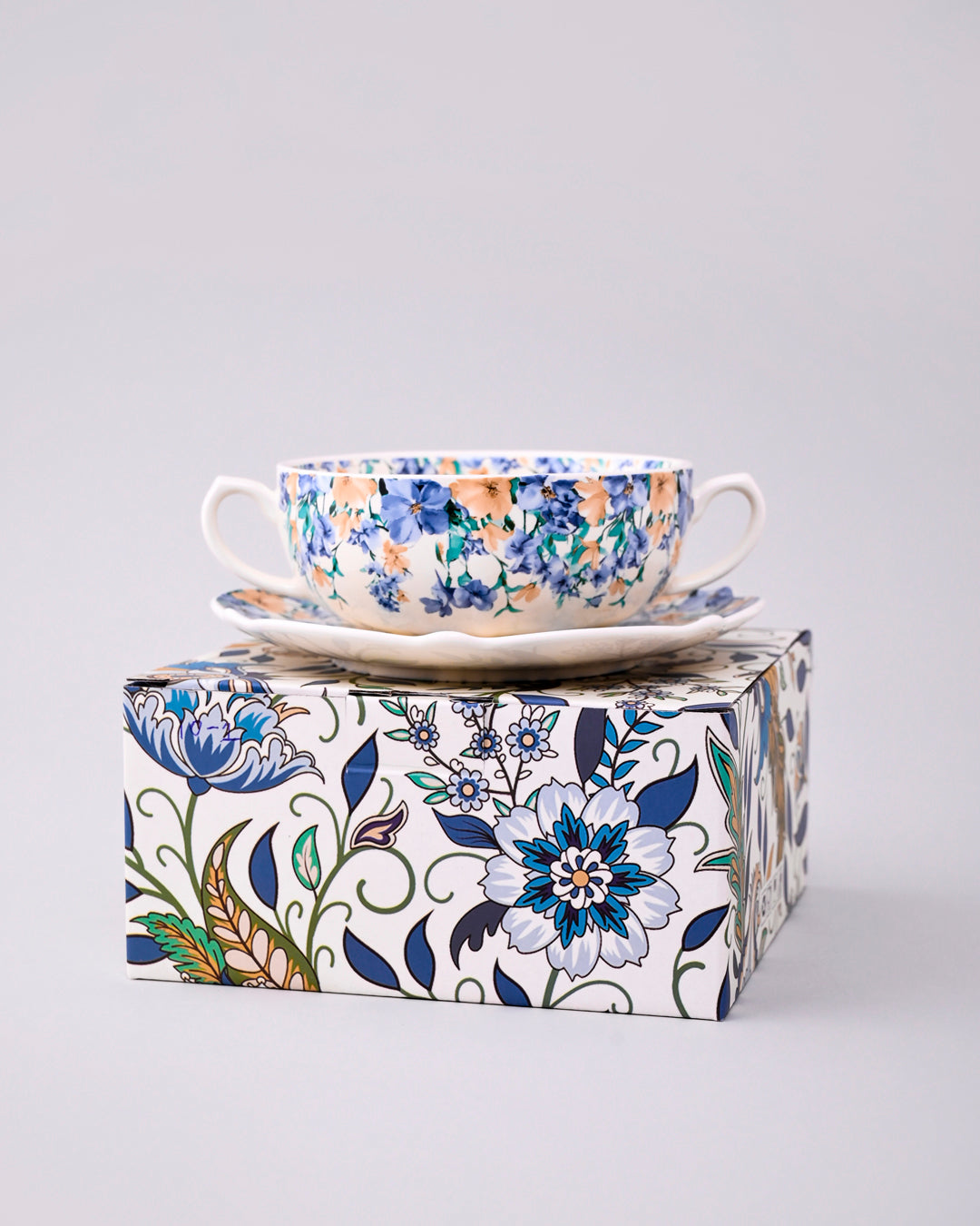Florette Double Handle Soup Cup