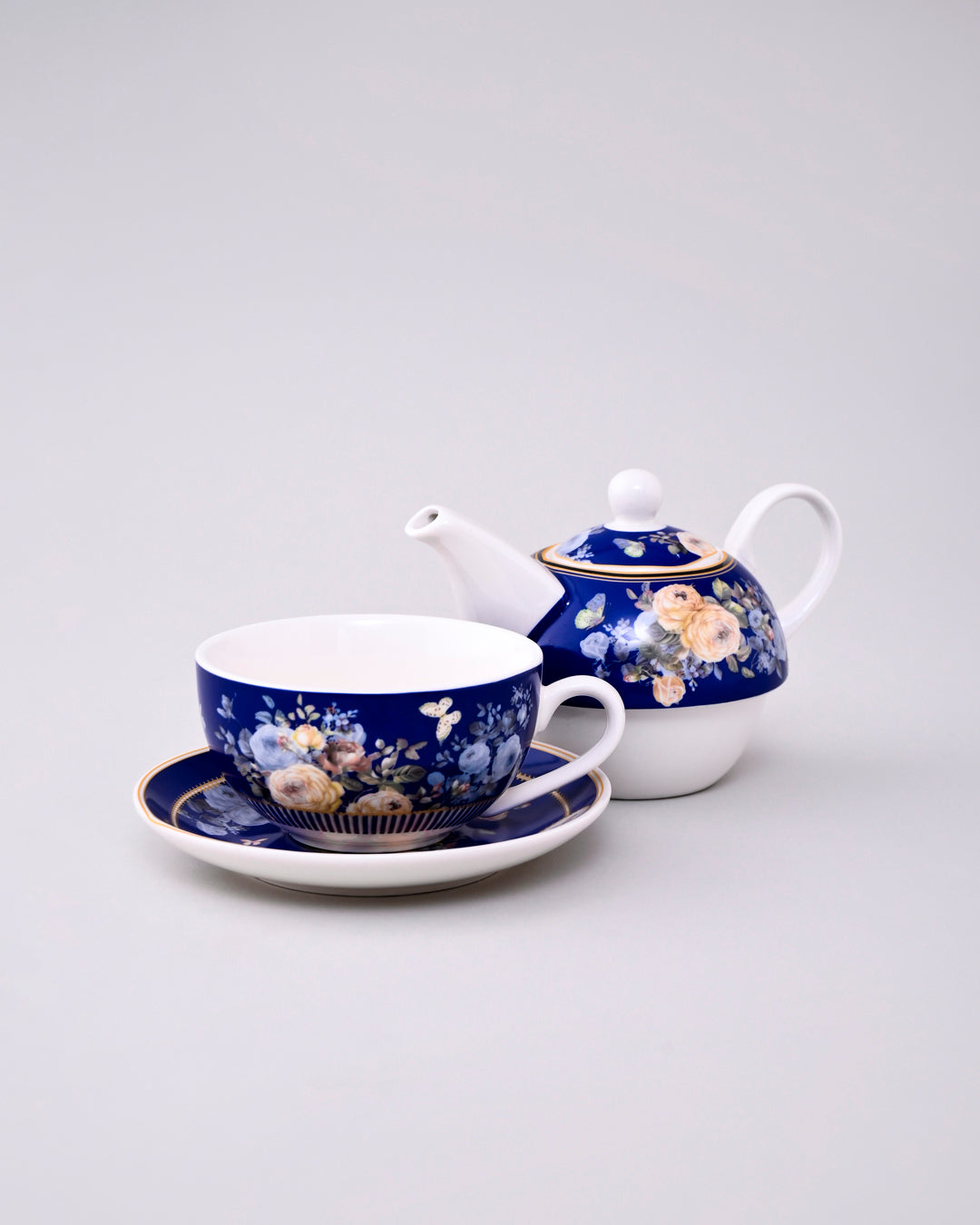 Floral Harmony Tea for Two Set